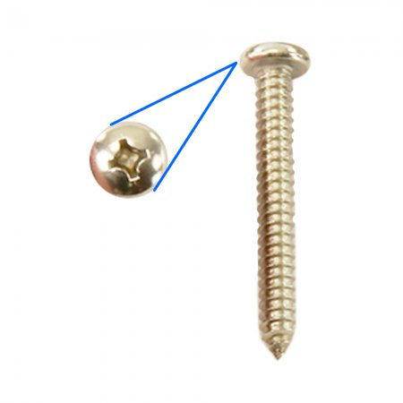 Close Up Of Phillips Head Screw