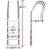Aqua Select® Hi-Rise Reverse Bend Stainless Steel In Pool Ladders