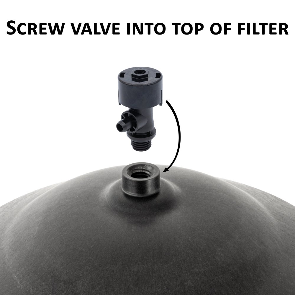 Rx Clear® Air Relief Assembly Replacement for 425/525 Cartridge Filter System