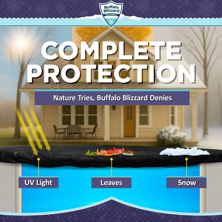 Buffalo Blizzard&reg; Mesh Winter Cover - Oval Pools