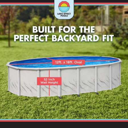 Galleria by Lake Effect Pools® Oval Above Ground Pool Kit
