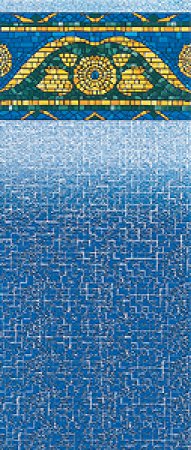 Laguna Beaded Swimming Pool Liner for your Fanta-Sea&reg; Pool - 20x40 Rectangular, 4 ft. Flat Bottom, 38 Gauge