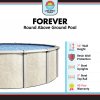 Forever by Lake Effect Pools® Round Above Ground Pool Kit
