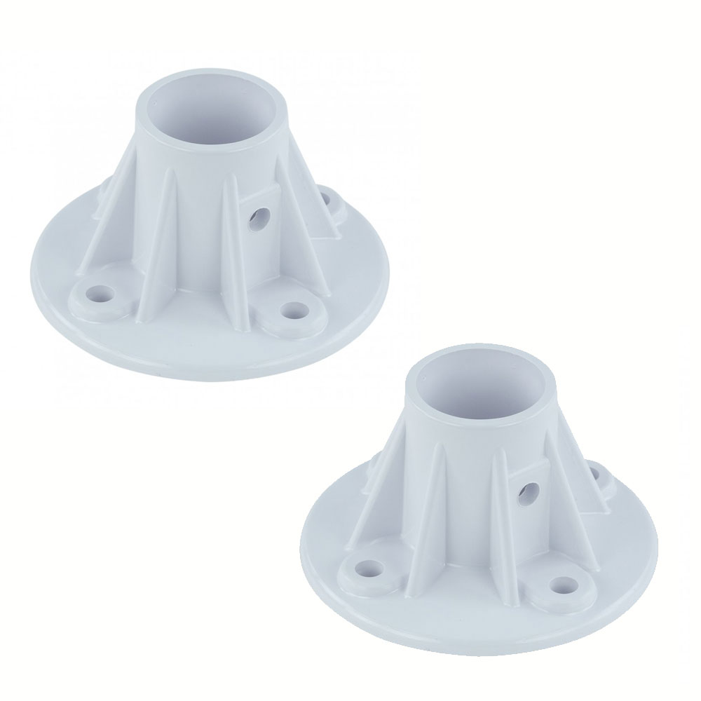 Plastic Pool Slide Deck Flange - 2 Pack