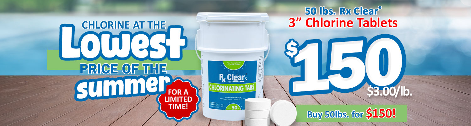 Rx Clear® Chlorine - Tablets & Granular