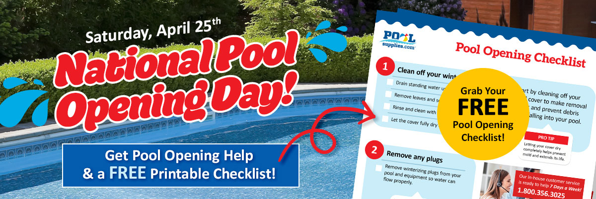Pool Opening Help from PoolSupplies.com
