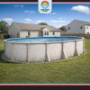 Antigua by Lake Effect Pools® Oval Above Ground Pool with 52" Walls