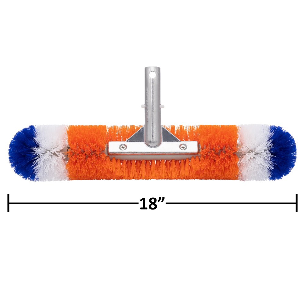 Aqua Select® 18 Inch 360° Brush For Swimming Pool Wall & Floor