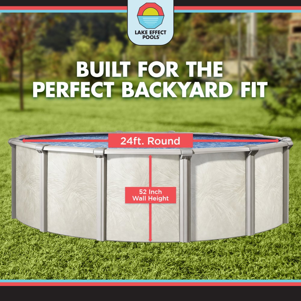 Fallston by Lake Effect Pools® Round Above Ground Pool Kit