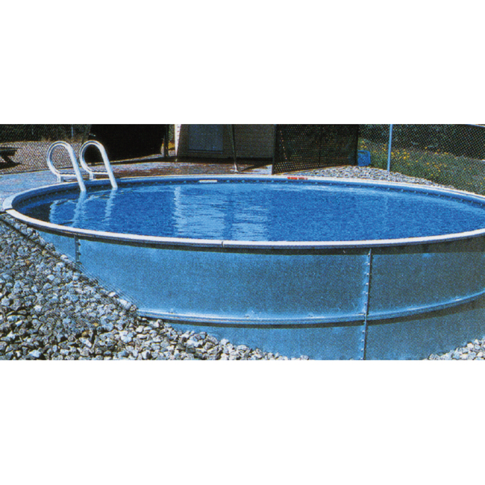 Dominica by Lake Effect Pools® Oval Semi Inground Pool Kit