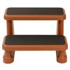 Aqua Select® Soft Touch Anti-Slip Spa Steps - Sequoia