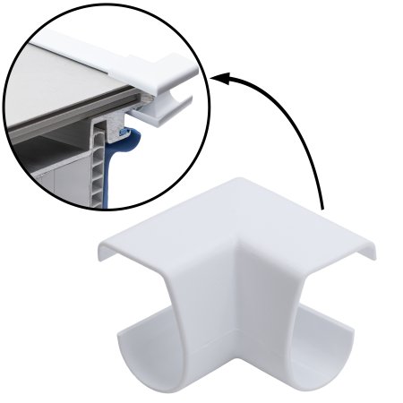 Replacement Corner Cap for use with Kayak Pools