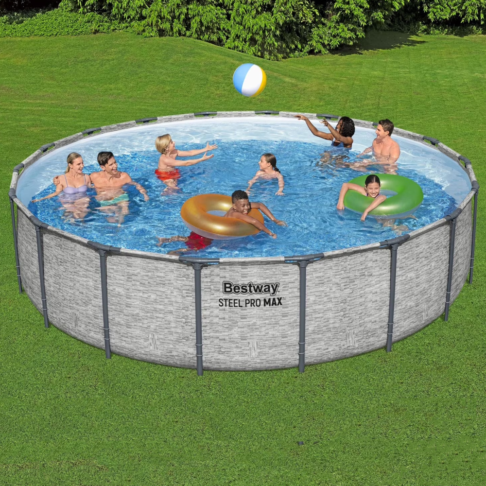 Bestway® Steel Pro MAX™ 48"H Round Above Ground Pool Kits
