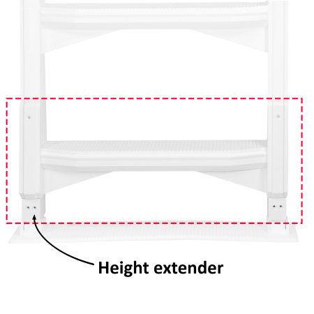 Aqua Select® Heavy-Duty In Pool Ladder