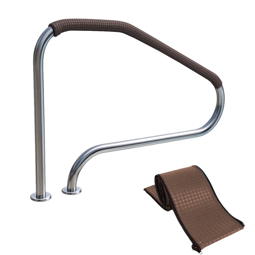 Aqua Select® Stainless Steel 50" Handrail w/ Rail Runner® (Choose Option)