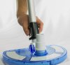 Aqua Select® EZ-Clip Vacuum Pole With Rubber Grip - View Of Bottom Of Pole