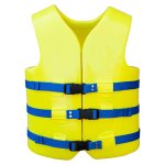 Adult Vinyl Vest - Yellow - Large