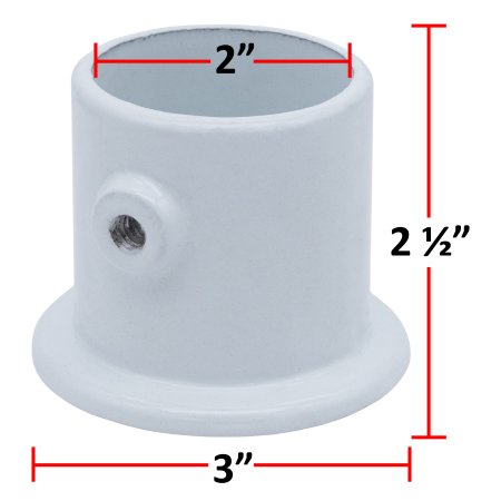 2" Aluminum Ladder Flanges