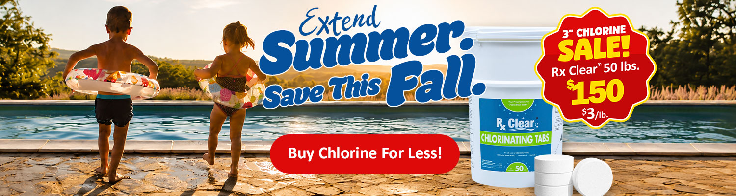 Rx Clear® Chlorine - Tablets & Granular