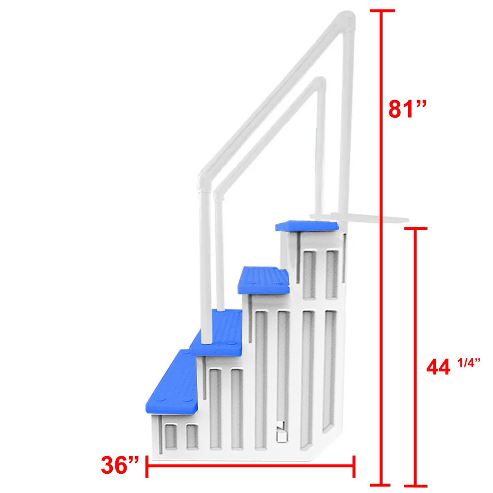 Aqua Select® Everest Above Ground Pool Step (Various Options)