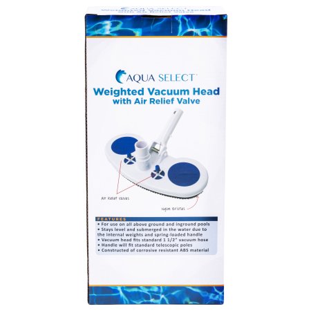 Aqua Select&reg; Weighted Vacuum Head with Air Relief Valve