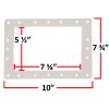 Standard Gasket | Set of 2 for 284112 Rx Clear&reg; I/G Skimmer