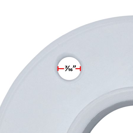 Aluminum Slide Deck Flange w/ Flange Bolt (Various Quantities)