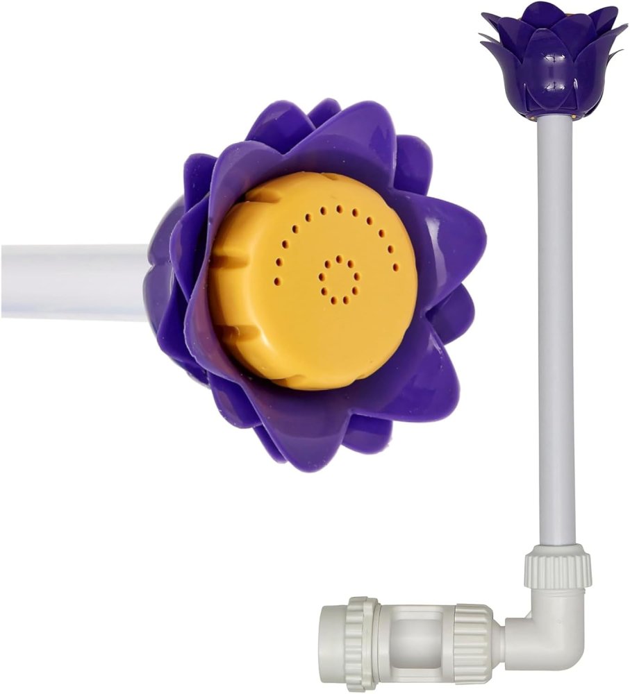 Wall Mounted Flower Waterfall Fountain