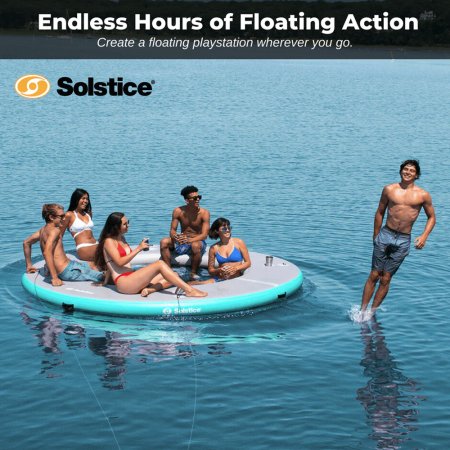 Circular Mesh Floating Dock