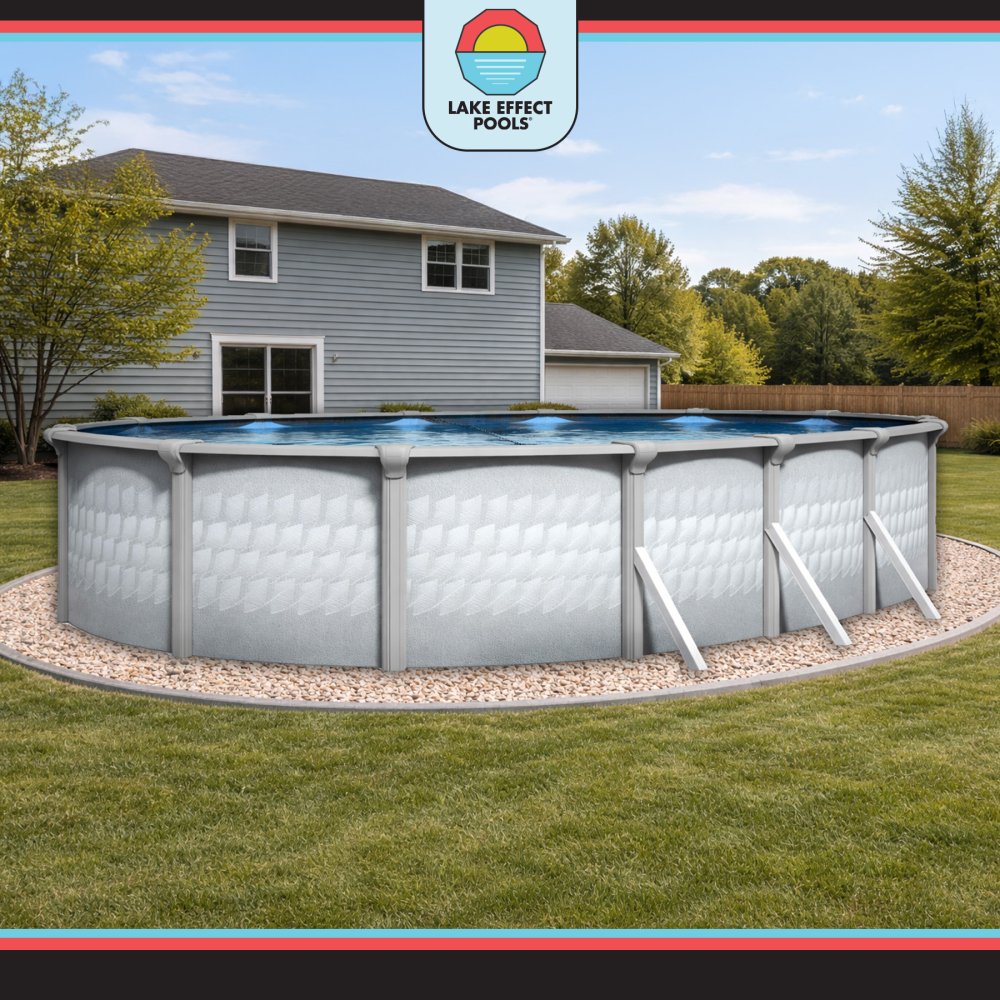 Testudo by Lake Effect Pools® Oval Above Ground Pool Kit