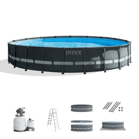 Intex® 20' Round Ultra XTR™ Frame Pool - 48" H with Sand Filter Pump