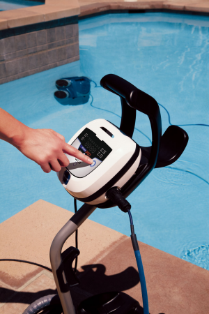 Screen On Polaris® Robotic Cleaner for Inground Pools