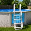 Aqua Select® A-Frame Swing Up & Lock Ladder for Above Ground Pools