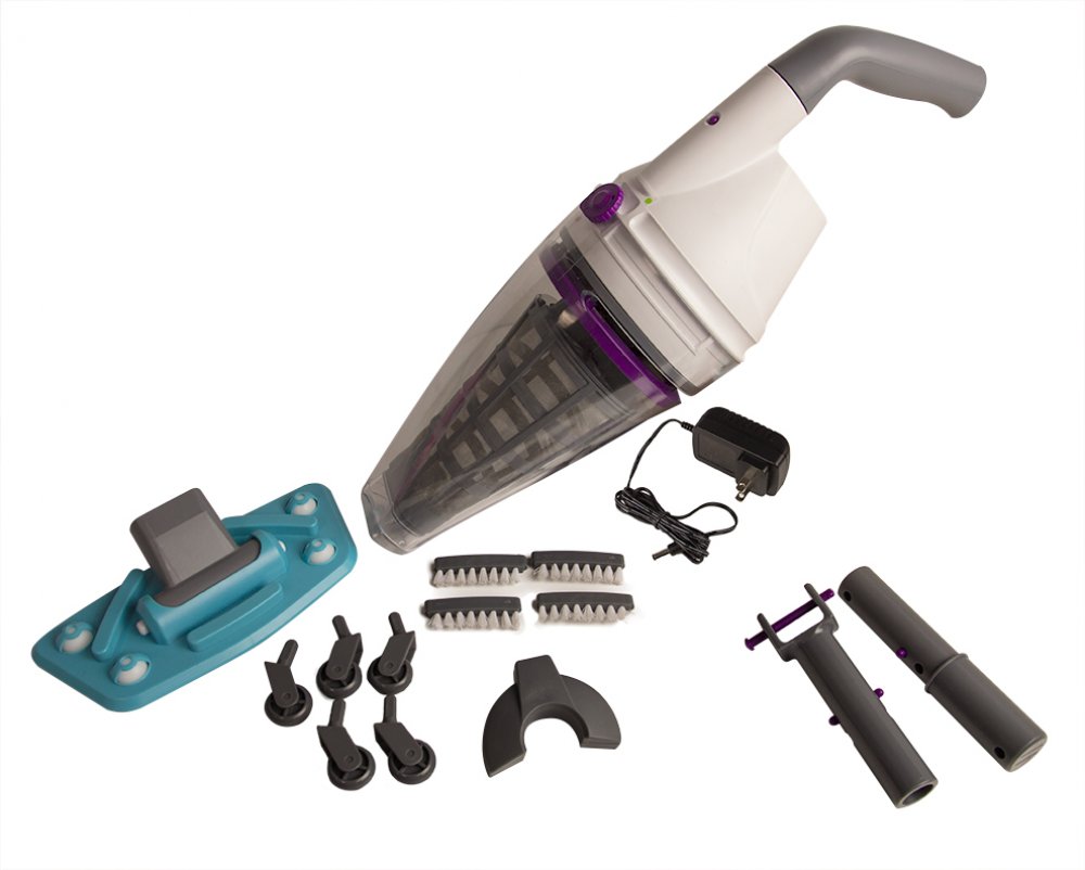 Telsa™ Cordless & Rechargeable Pool & Spa Cleaner w/ Accessories