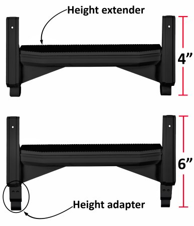 Aqua Select® Heavy-Duty In Pool Ladder for Above Ground Pools 48-54"H