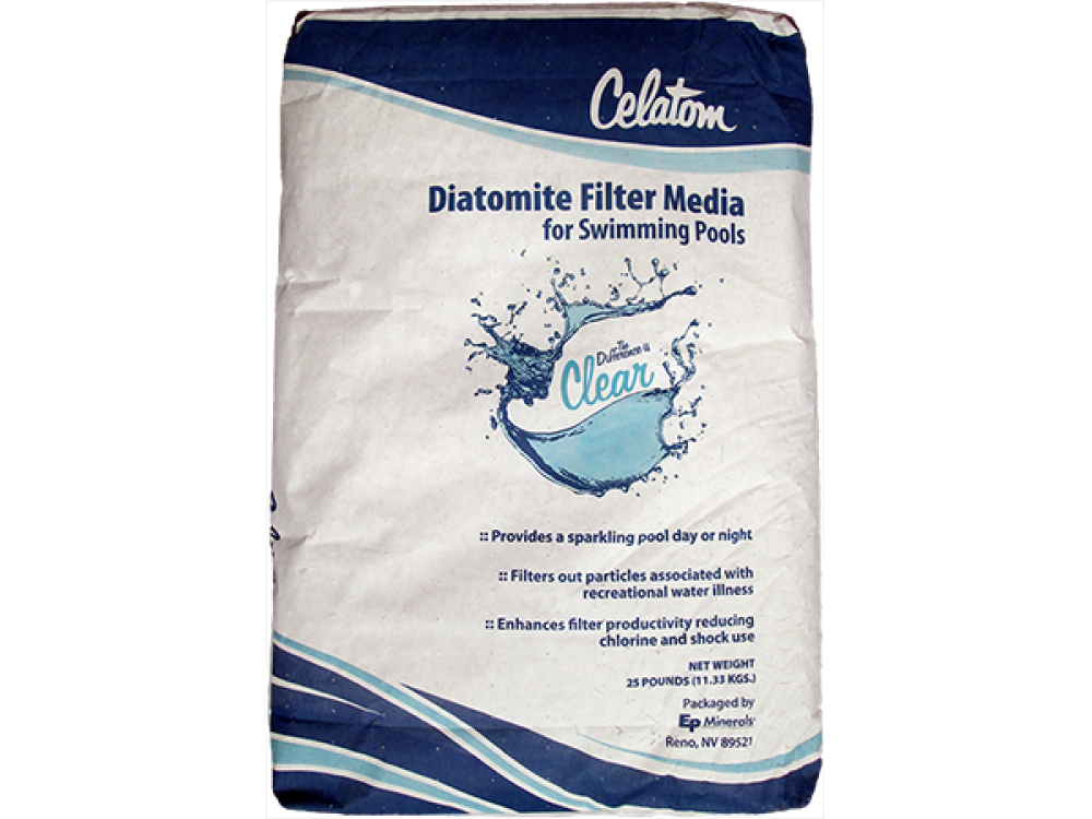Celatom® Diatomaceous Earth (D.E) Filter Powder (Various Sizes)