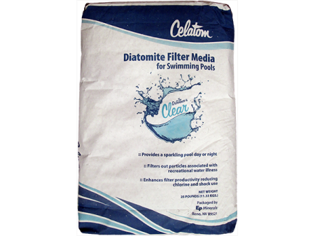 Celatom® Diatomaceous Earth (D.E) Filter Powder (Various Sizes)