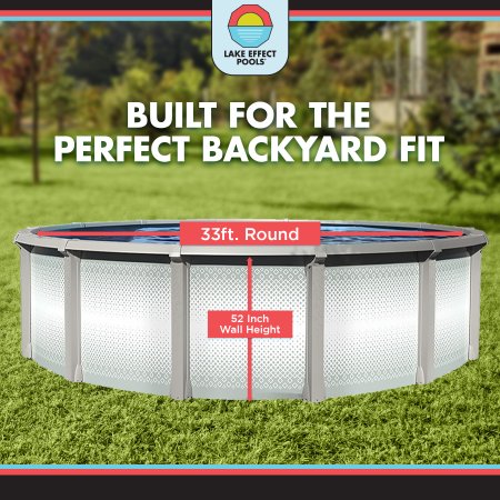 Grand Cayman by Lake Effect Pools® Round Above Ground Pool Kit