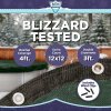 Buffalo Blizzard&reg; Supreme Plus Winter Cover with Cover Clips - Oval Pools