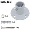 Aqua Select® Aluminum Slide Deck Flange w/ Flange Bolt (Various Options)