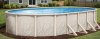 Lake Effect Pools® Meadows Reprieve Oval Above Ground Pool Kit
