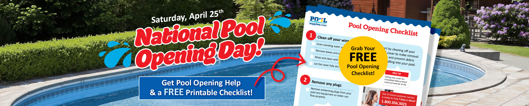 Pool Opening Help from PoolSupplies.com