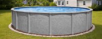Lake Effect Pools&reg; Lifestyle 27' Round Above Ground Pool Kit