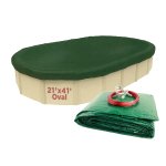 Buffalo Blizzard&reg; Supreme Green/Black Winter Cover for a 21' x 41' Oval Pool