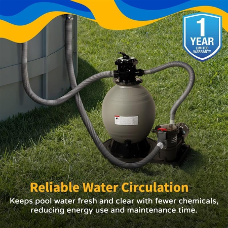 Rx Clear® Pro VS 1 HP Variable Speed Above Ground Pool Pump