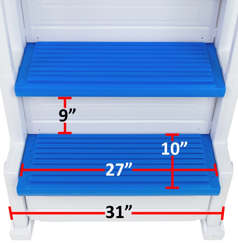 Aqua Select® Everest Above Ground Pool Step (Various Options)
