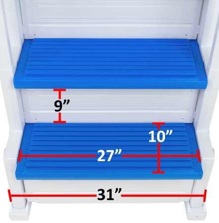 Aqua Select® Everest Above Ground Pool Step (Various Options)