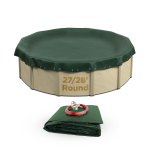 Buffalo Blizzard® Supreme Green/Black Winter Cover for a 27' / 28' Round Pool