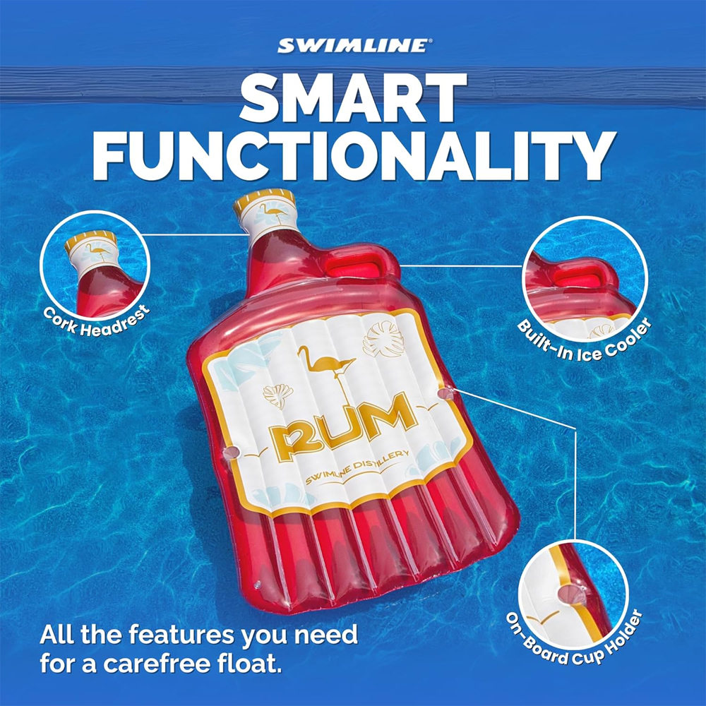 Swimline&reg; Rumrunner Island 105" x 54" x 10"