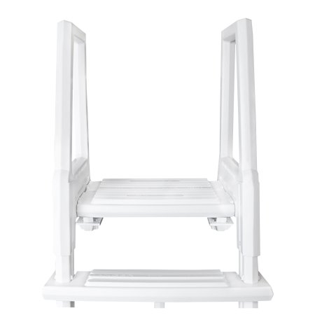 Aqua Select® Heavy Duty Resin In Pool Ladder - Close Up Of Top Steps